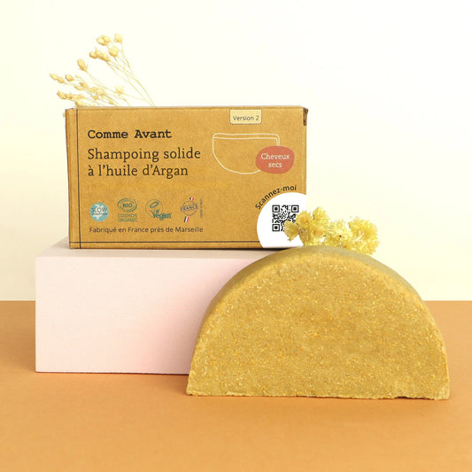 Shampoing solide ~ Huile d'Argan ~ Cheveux secs