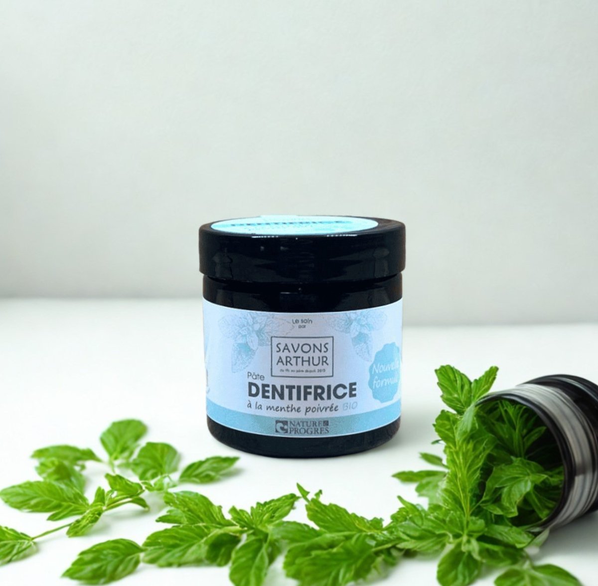 Dentifrice ~ Menthe Poivrée ~ Sans fluor - GreenBerry Savons Arthur