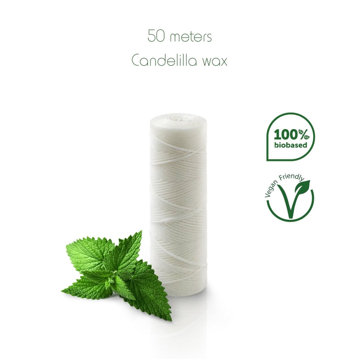 Fil Dentaire ~ Biosourcé ~ Rechargeable ~ Menthe - GreenBerry Bambaw