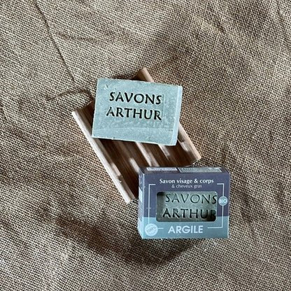 Savon & Shampoing ~ Argile verte ~ Peaux mixtes, grasses - GreenBerry Savons Arthur