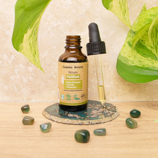 Sérum visage purifiant ~ Action ciblée & peau rééquilibrée - GreenBerry Comme Avant