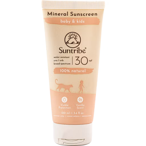 Crème solaire naturelle ~ Bébé & Enfant ~ SPF30