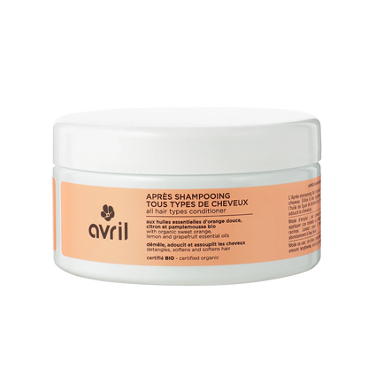 Après - shampoing ~ Tous types de cheveux - GreenBerry Avril