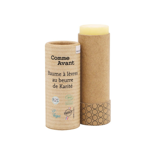 Baume à lèvres ~ Beurre de Karité ~ Sans parfum - GreenBerry Comme Avant