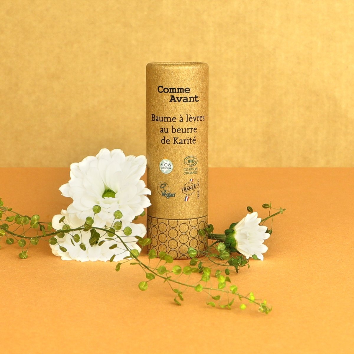 Baume à lèvres ~ Beurre de Karité ~ Sans parfum - GreenBerry Comme Avant