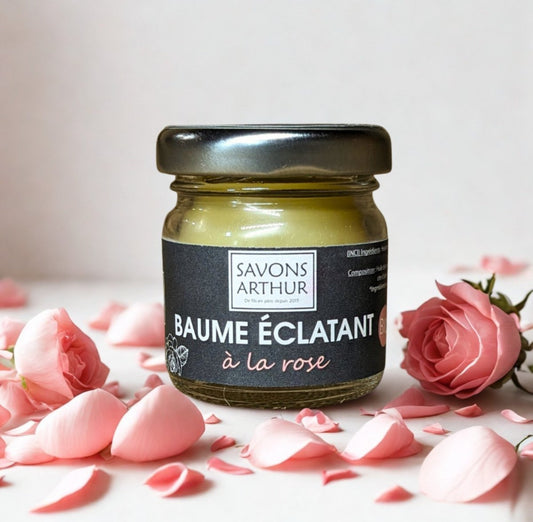 Baume éclat ~ Rose de Damas - GreenBerry Savons Arthur