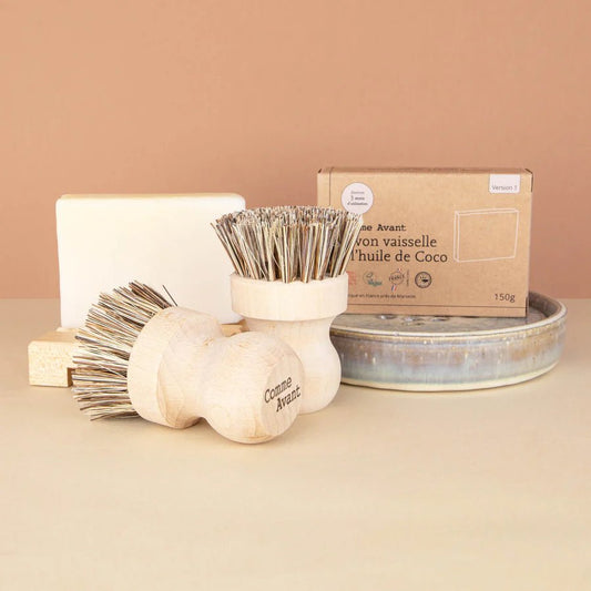 Brosse à casseroles ~ Bois de Hêtre - GreenBerry Comme Avant