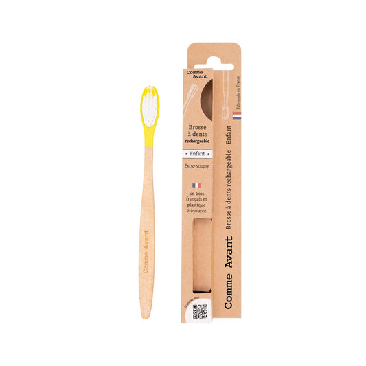Brosse à dents ~ Enfant / Gencives sensibles ~ Poils extra souples - GreenBerry Comme Avant