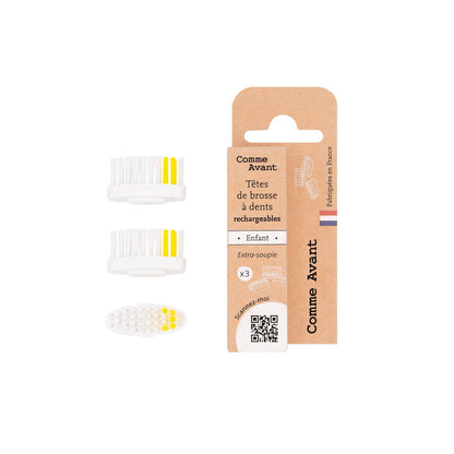 Brosse à dents ~ Enfant / Gencives sensibles ~ Poils extra souples - GreenBerry Comme Avant