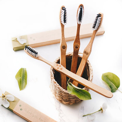 Brosse à Dents ~ Poils souples - GreenBerry Bambaw