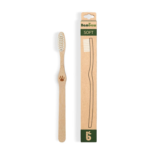Brosse à Dents ~ Poils souples - GreenBerry Bambaw