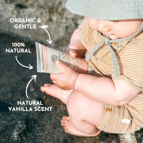 Crème solaire naturelle ~ Bébé & Enfant ~ SPF30 - GreenBerry Suntribe