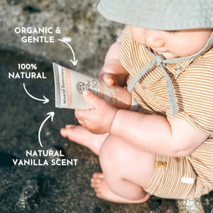 Crème solaire naturelle ~ Bébé & Enfant ~ SPF30 - GreenBerry Suntribe