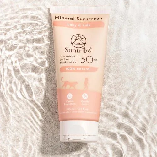 Crème solaire naturelle ~ Bébé & Enfant ~ SPF30 - GreenBerry Suntribe