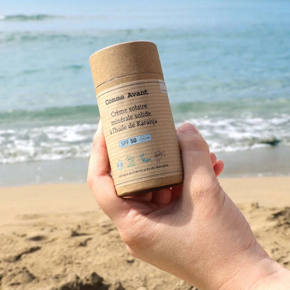 Crème solaire SPF50 ~ Bébé&Famille ~ Sans Parfum - GreenBerry Comme Avant