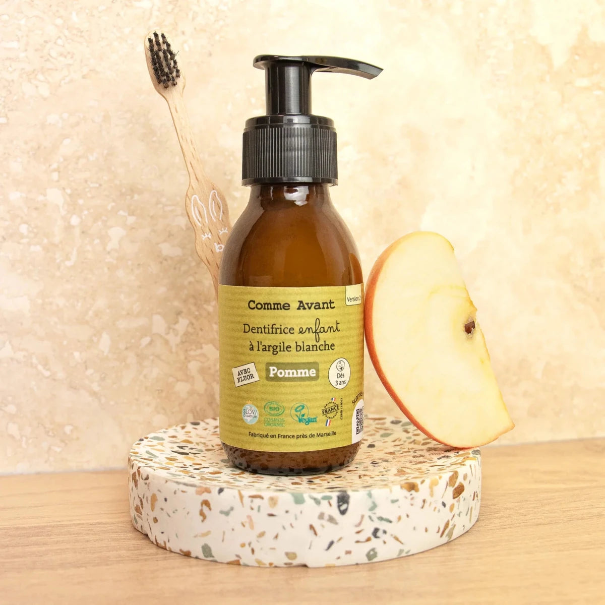 Dentifrice ~ Enfant ~ Pomme - GreenBerry Comme Avant