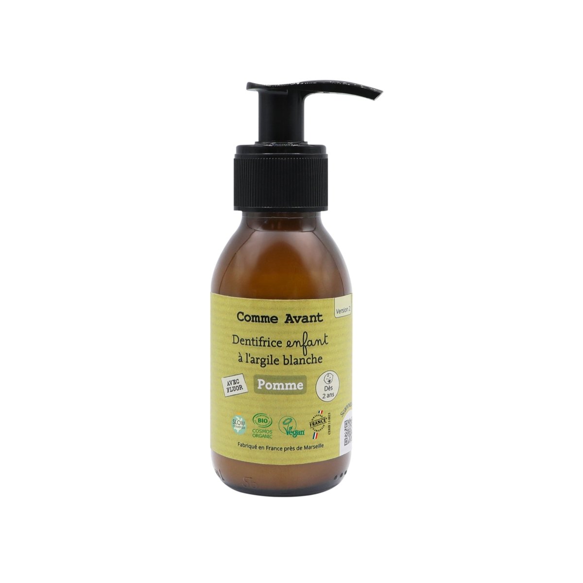 Dentifrice ~ Enfant ~ Pomme - GreenBerry Comme Avant