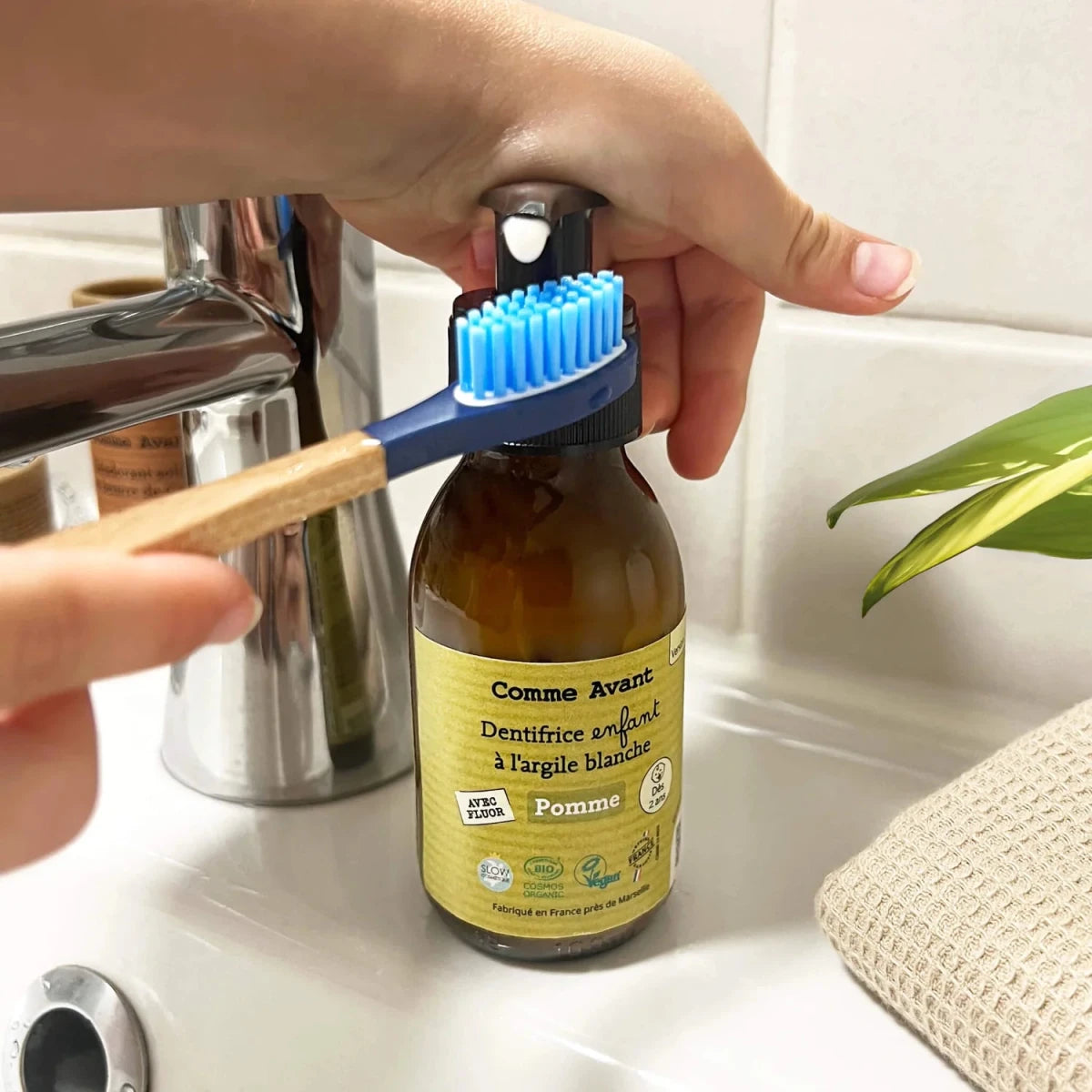 Dentifrice ~ Enfant ~ Pomme - GreenBerry Comme Avant
