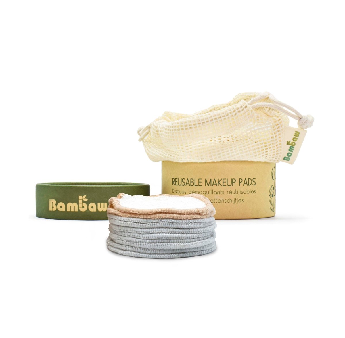 Disques démaquillants Lavables ~ 10pièces - GreenBerry Bambaw