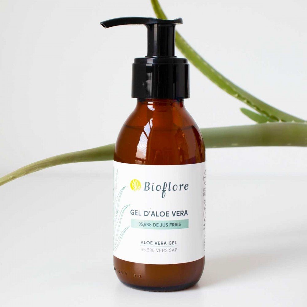Gel pur d'Aloe Vera ~ Jus frais Bio - GreenBerry Bioflore