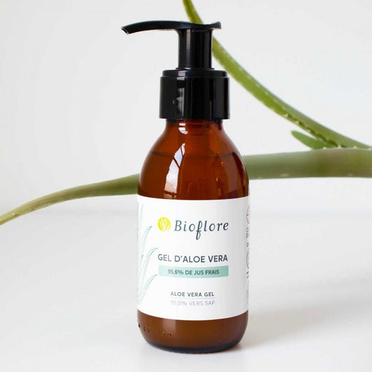 Gel pur d'Aloe Vera ~ Jus frais Bio - GreenBerry Bioflore