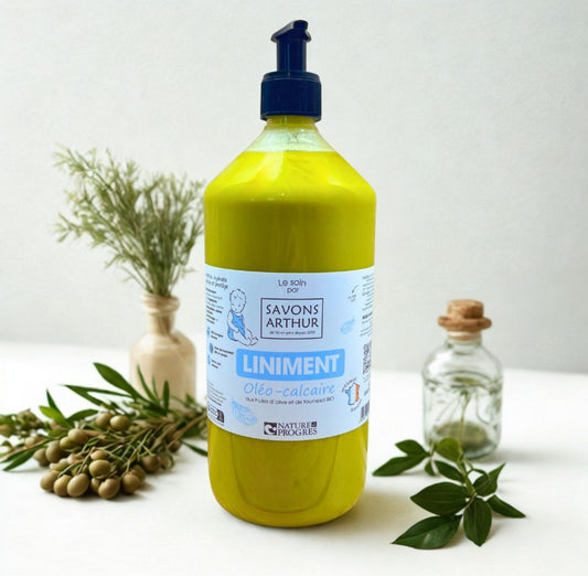 Liniment ~ Huile d'Olive & Tournesol - GreenBerry Savons Arthur