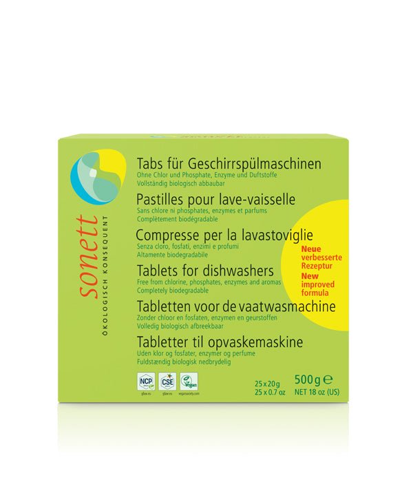 Pastilles Lave - vaisselle ~ 25x20gr - GreenBerry Sonett
