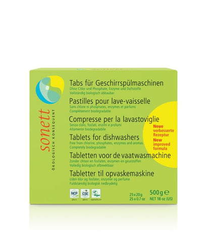 Pastilles Lave - vaisselle ~ 25x20gr - GreenBerry Sonett