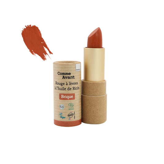 Rouge à Lèvres ~ Teinte Brique - GreenBerry Comme Avant