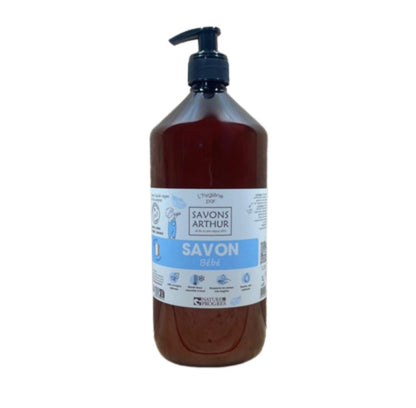 Savon liquide ~ Bébé&Famille ~ Huile d'Olive - GreenBerry Savons Arthur