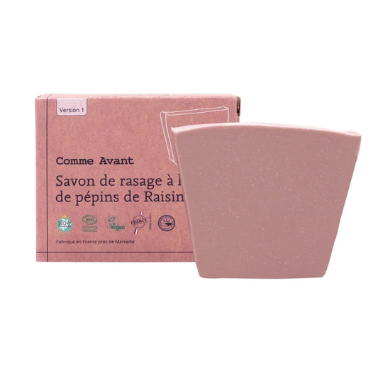 Savon rasage ~ Huile de pépins de raisin ~ Mixte - GreenBerry Comme Avant