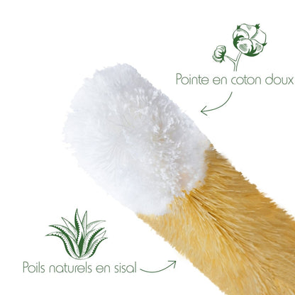 Set de Goupillons ~ 4 brosses ~ Sisal&Coton - GreenBerry Bambaw